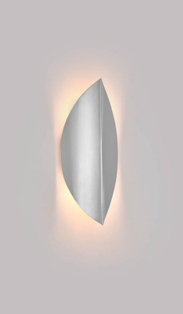 Coil + Drift Small Ridge Sconce