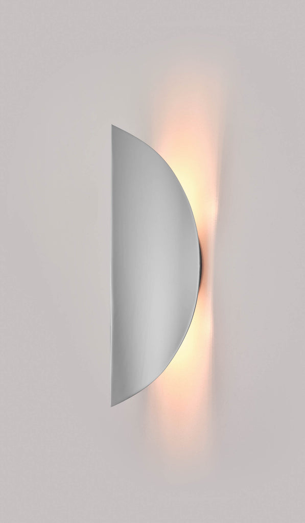 Coil + Drift Small Ridge Sconce