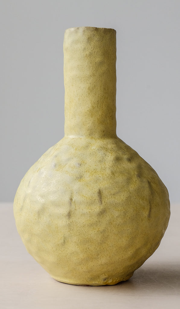Giselle Hicks Sun Yellow Bottle Vase