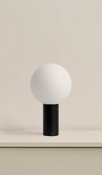In Common With 8" Orb Table Lamp
