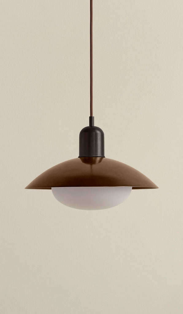 In Common With Brass Arundel Mushroom Pendant