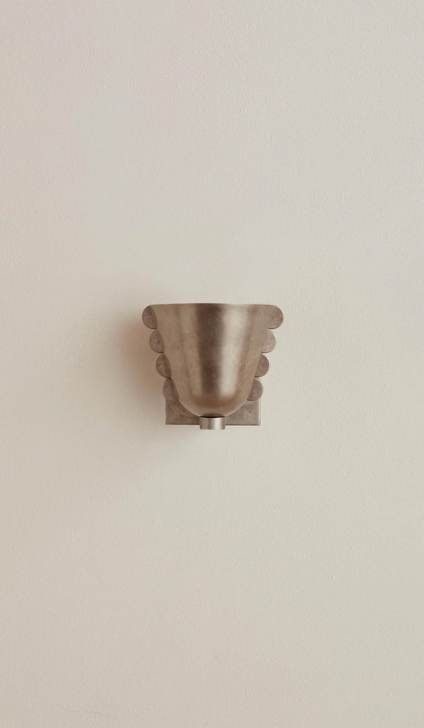 In Common With Small Brass Calla Sconce