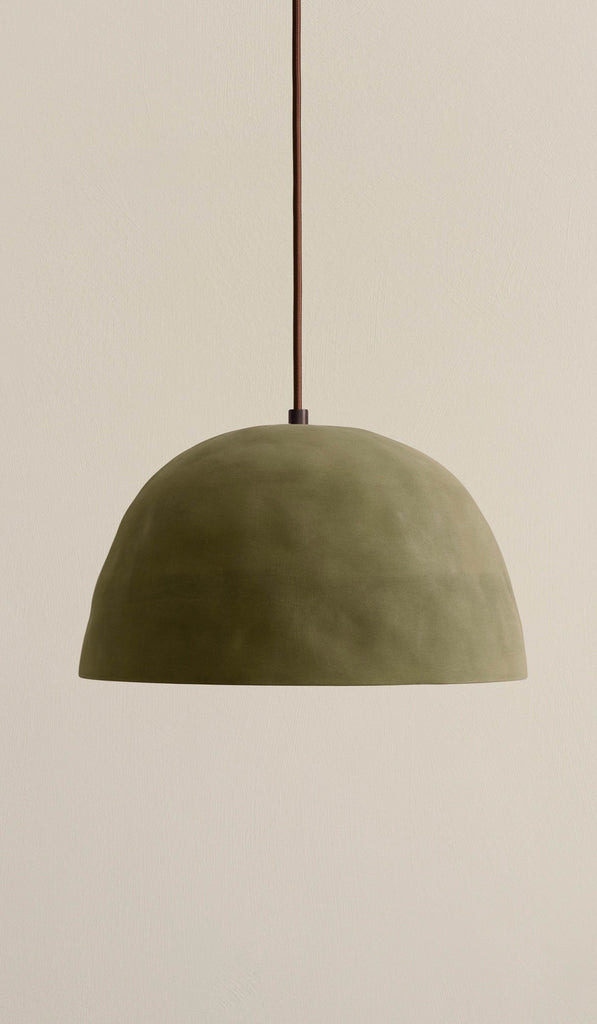 In Common With Ceramic Dome Pendant