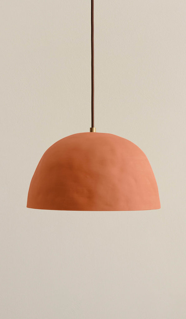 In Common With Ceramic Dome Pendant