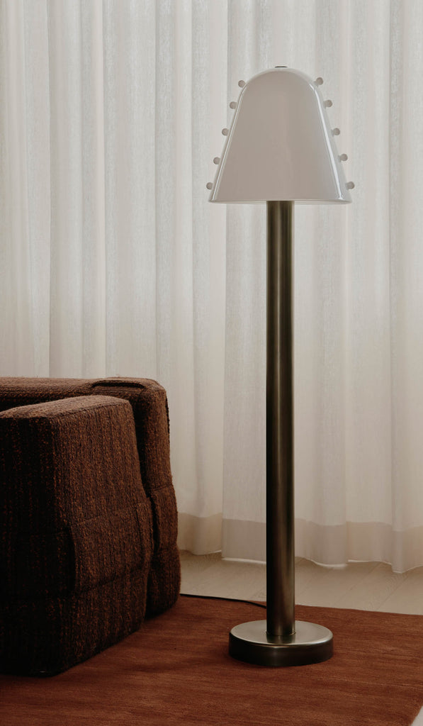In Common With Blown Glass Gemma Floor Lamp