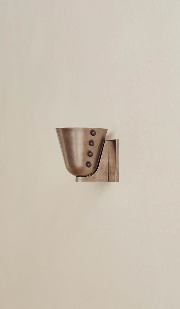 In Common With Small Brass Gemma Sconce