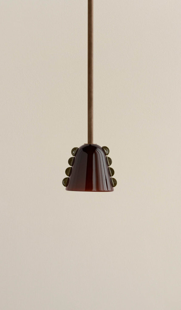 In Common With Small Blown Glass Calla Pendant