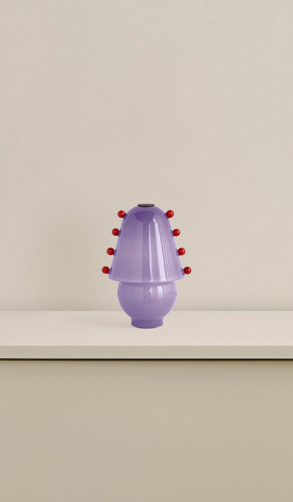 In Common With Small Blown Glass Gemma Table Lamp