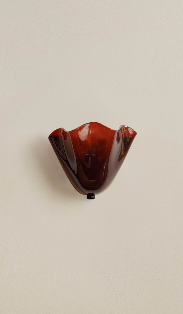 In Common With Slumped Glass Vera Sconce