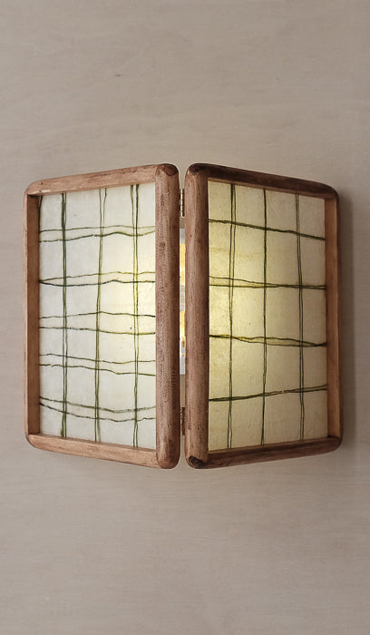 James Cherry Cucumber Grid Sconce Cover