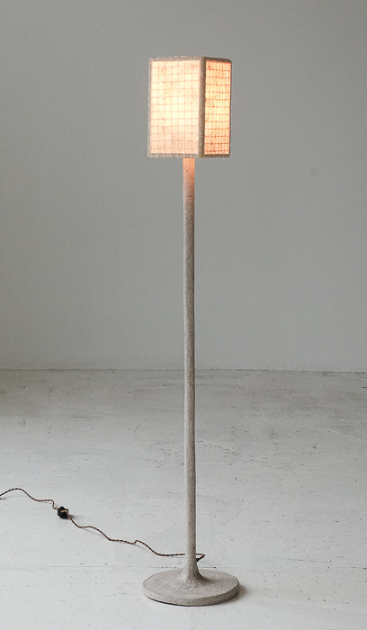 James Cherry Hemp Floor Lamp