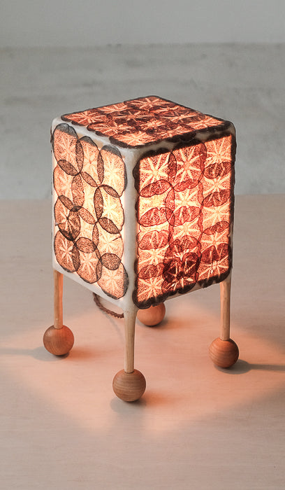 James Cherry Persimmon Table Lamp