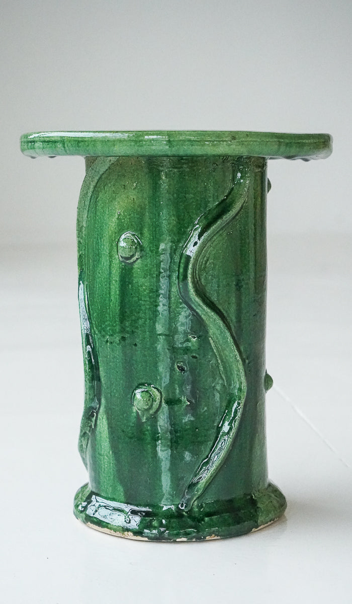 Jordan McDonald Bottle Green Ceramic Side Table