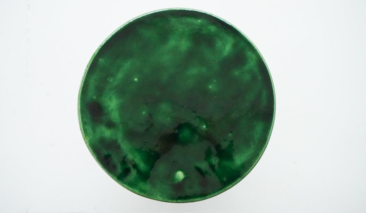 Jordan McDonald Bottle Green Ceramic Side Table