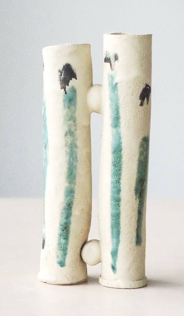 Jordan McDonald Double Stem Vase No. 10