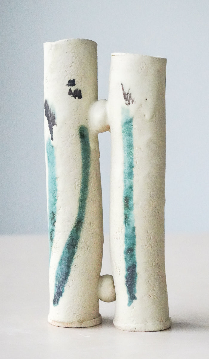 Jordan McDonald Double Stem Vase No. 10