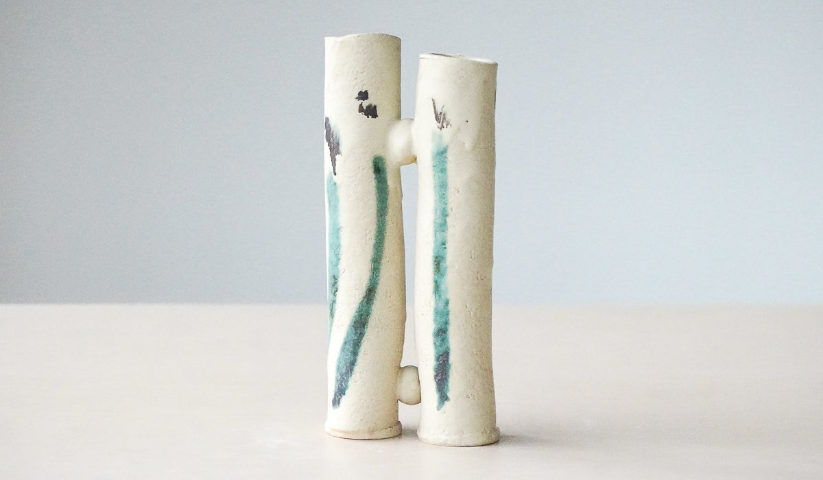 Jordan McDonald Double Stem Vase No. 10