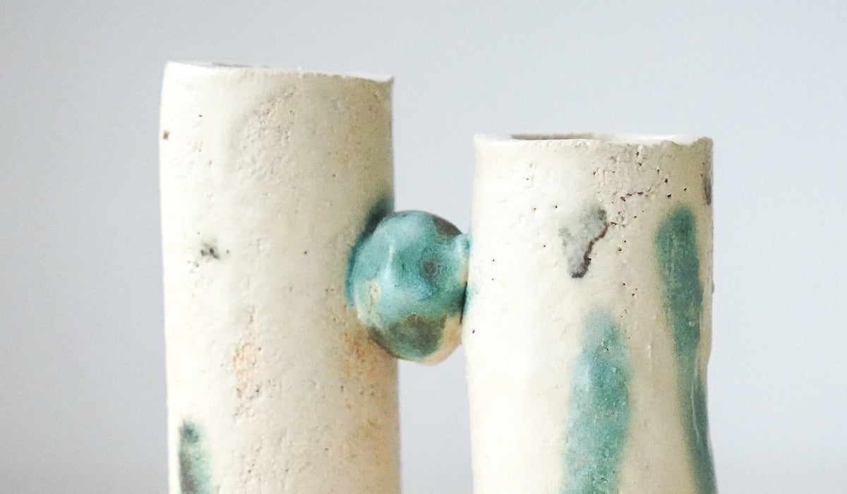 Jordan McDonald Double Stem Vase No. 11