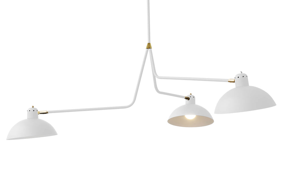 Lambert & Fils Waldorf 07 Suspension Triple Chandelier