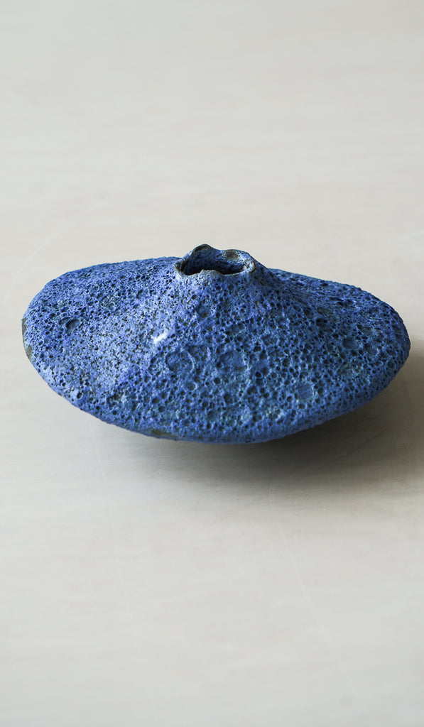 Mondays Blue Ikebana Vase