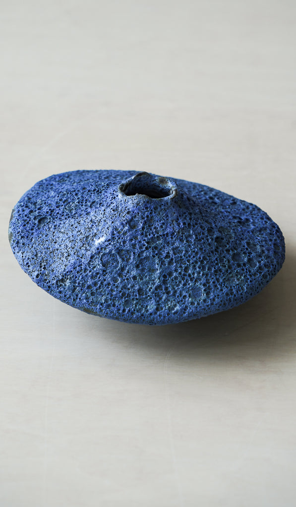 Mondays Blue Ikebana Vase