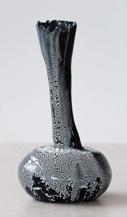 Nathalee Paolinelli Black Coral Orb Vase