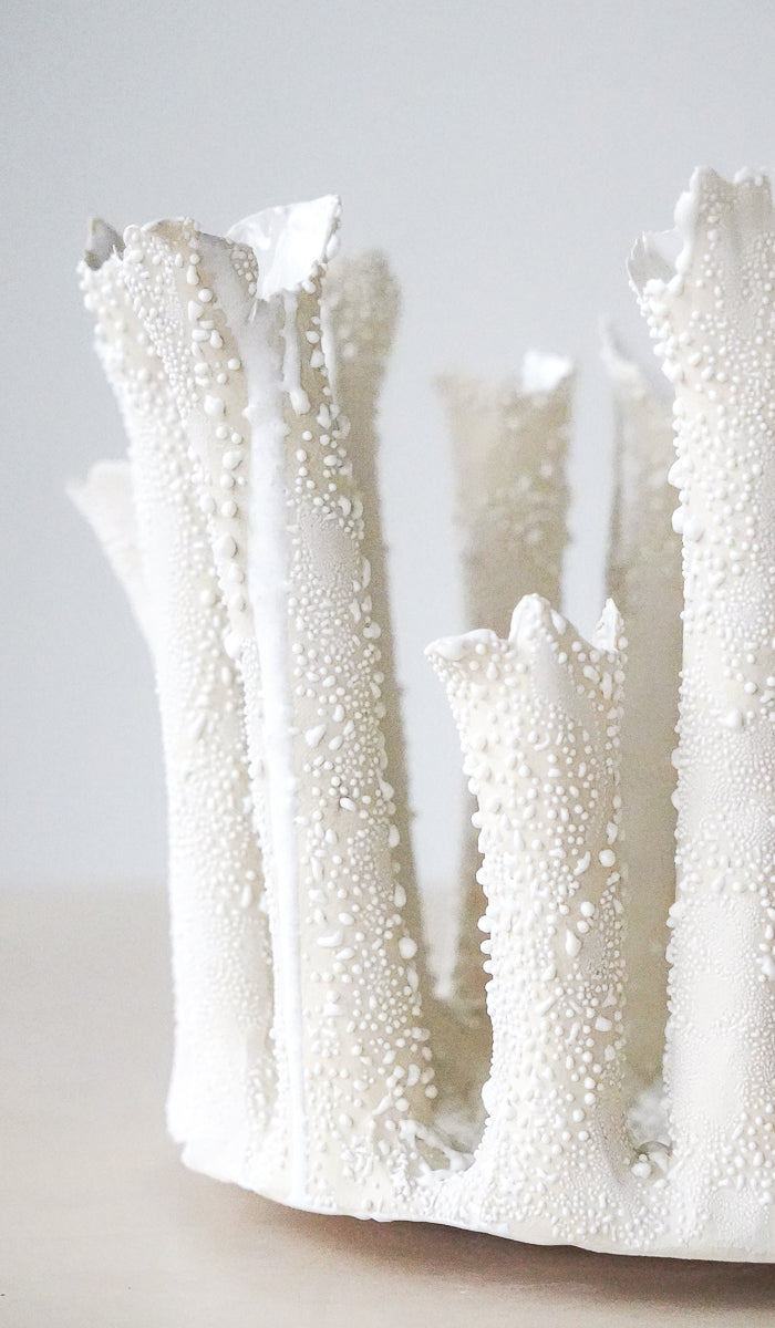 Nathalee Paolinelli Coral Crown Bowl No. 4