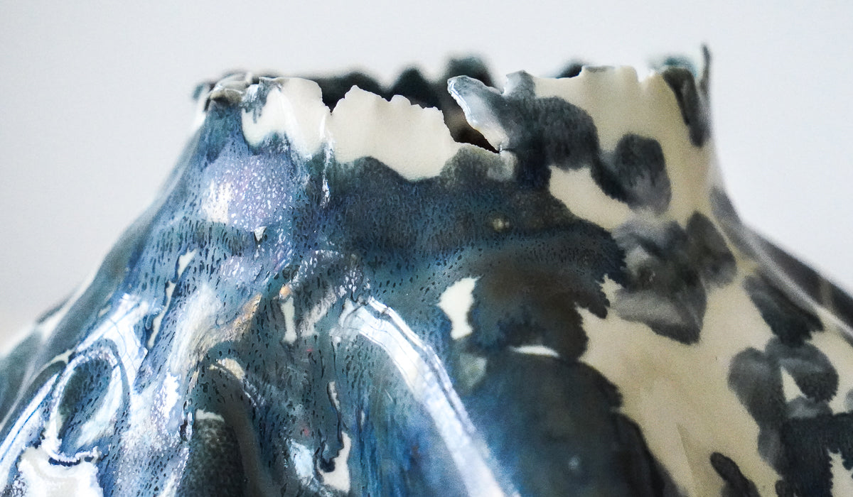 Nathalee Paolinelli Moss Barnacle Vase No. 11