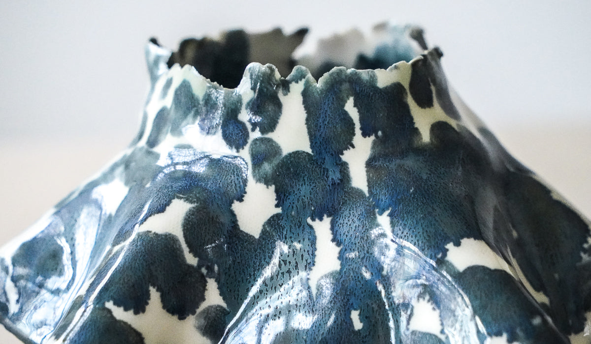 Nathalee Paolinelli Moss Barnacle Vase No. 11