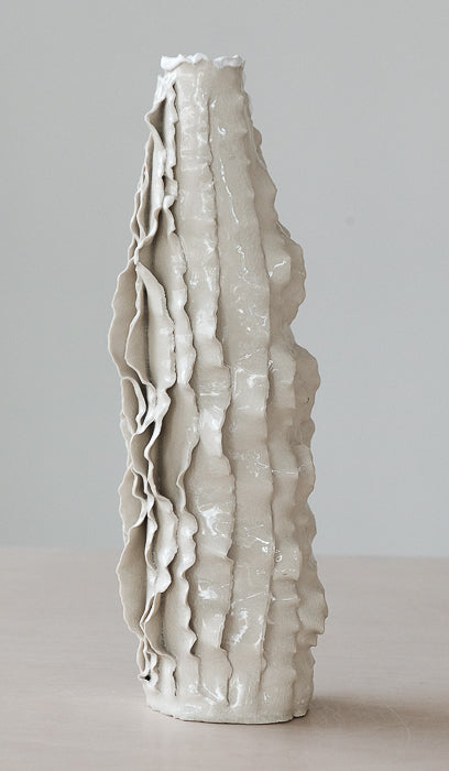 Nathalee Paolinelli Ripple Flute Vase