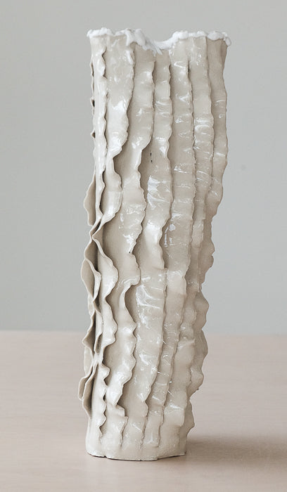 Nathalee Paolinelli Ripple Flute Vase