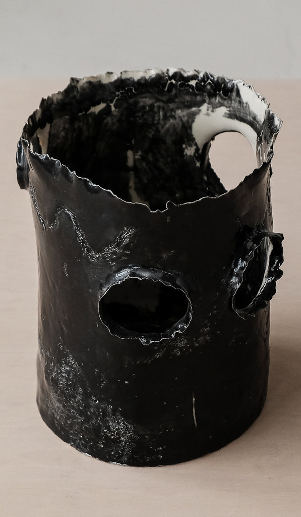 Nathalee Paolinelli Textured Roosting Vessel