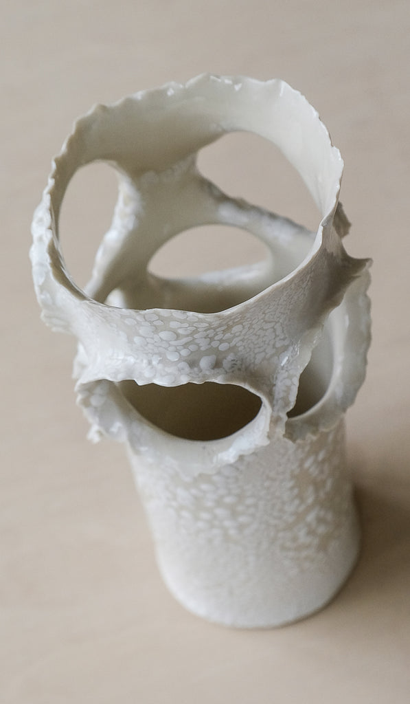 Nathalee Paolinelli White Roosting Vessel No. 1
