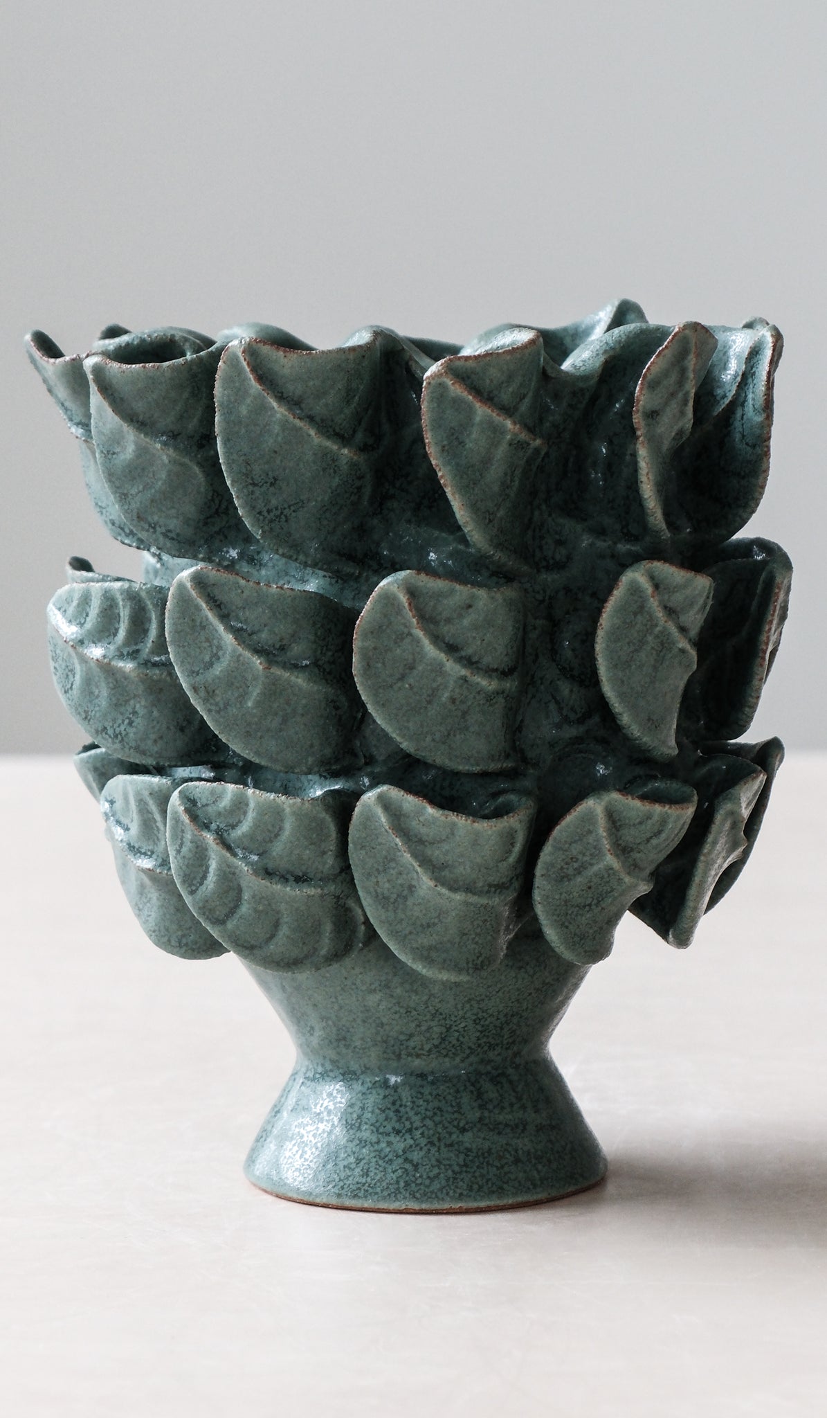 Paul S. Briggs Windflower Vase No. 9
