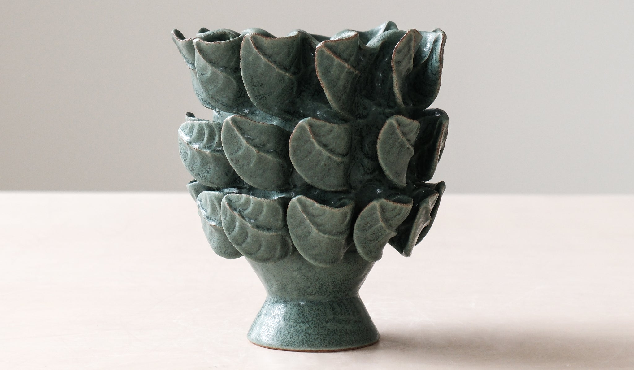 Paul S. Briggs Windflower Vase No. 9