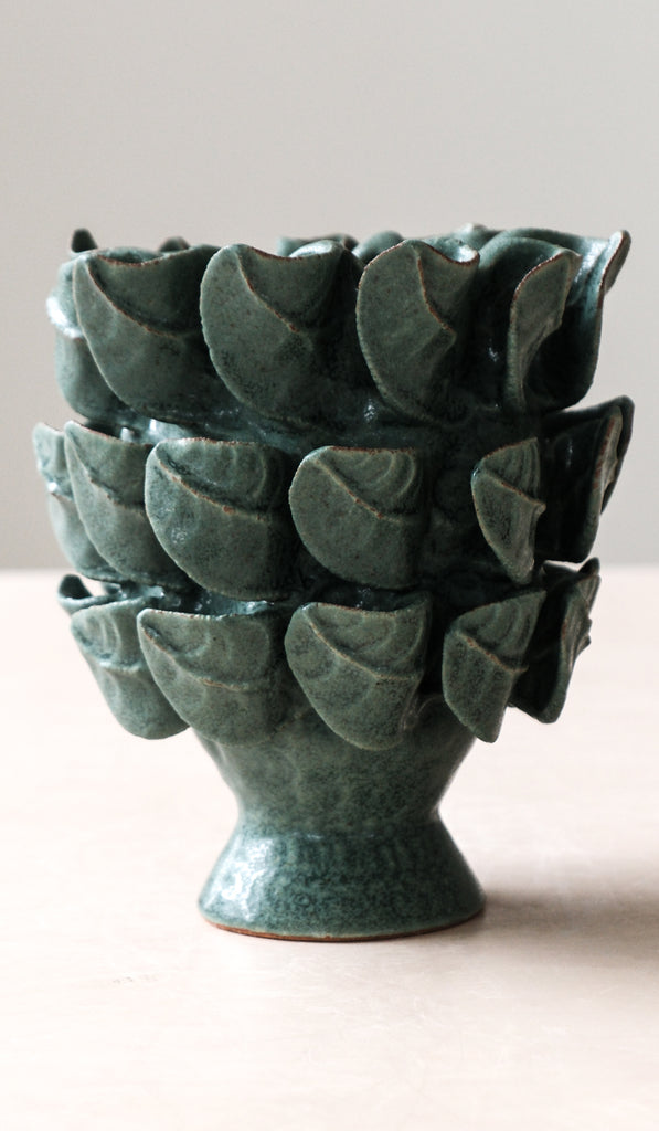 Paul S. Briggs Windflower Vase No. 9