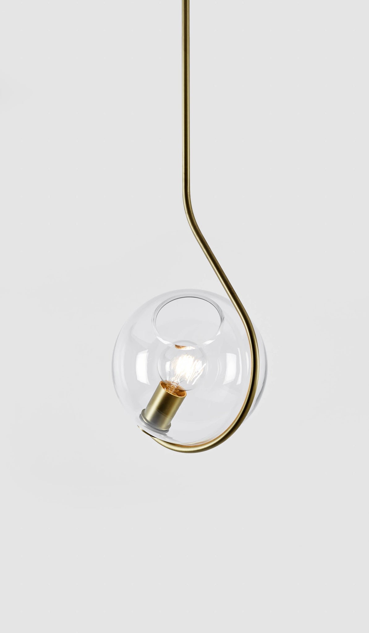 Roll & Hill Fiddlehead Pendant