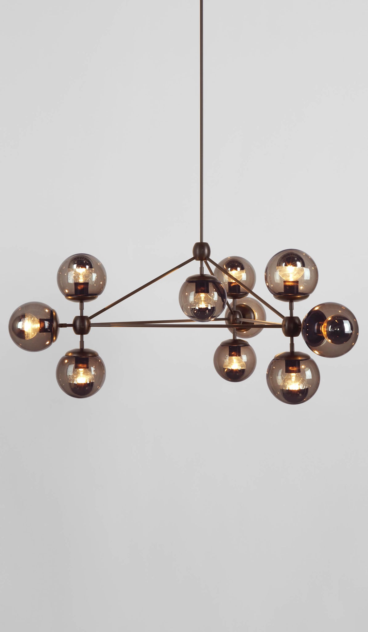 Roll & Hill Modo 10 Globe Chandelier