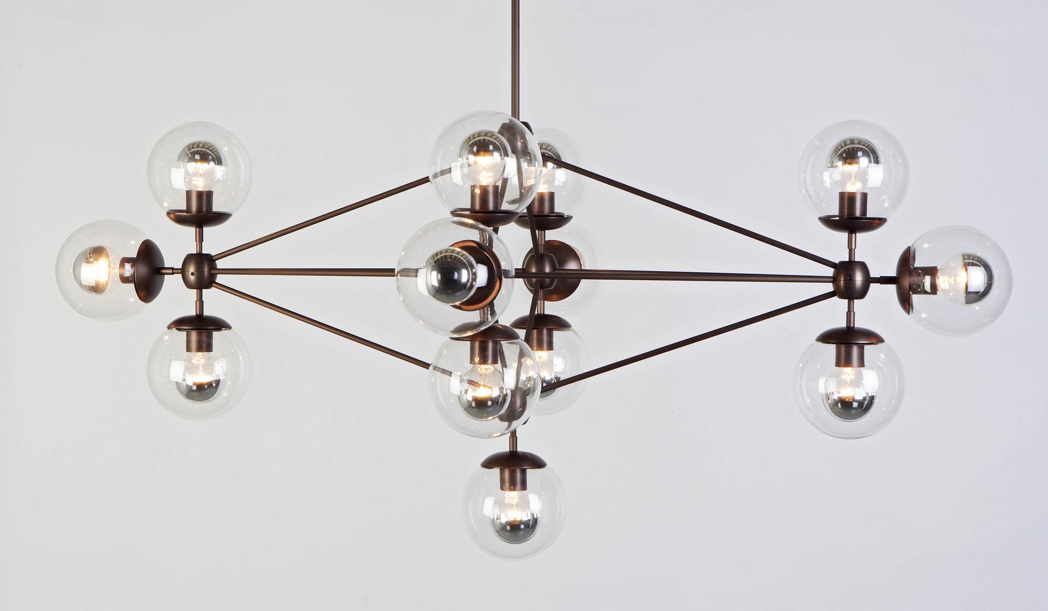 Roll & Hill Modo 13 Globe Chandelier
