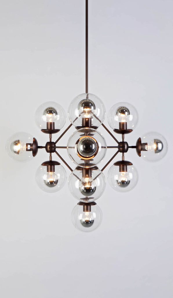 Roll & Hill Modo 13 Globe Chandelier