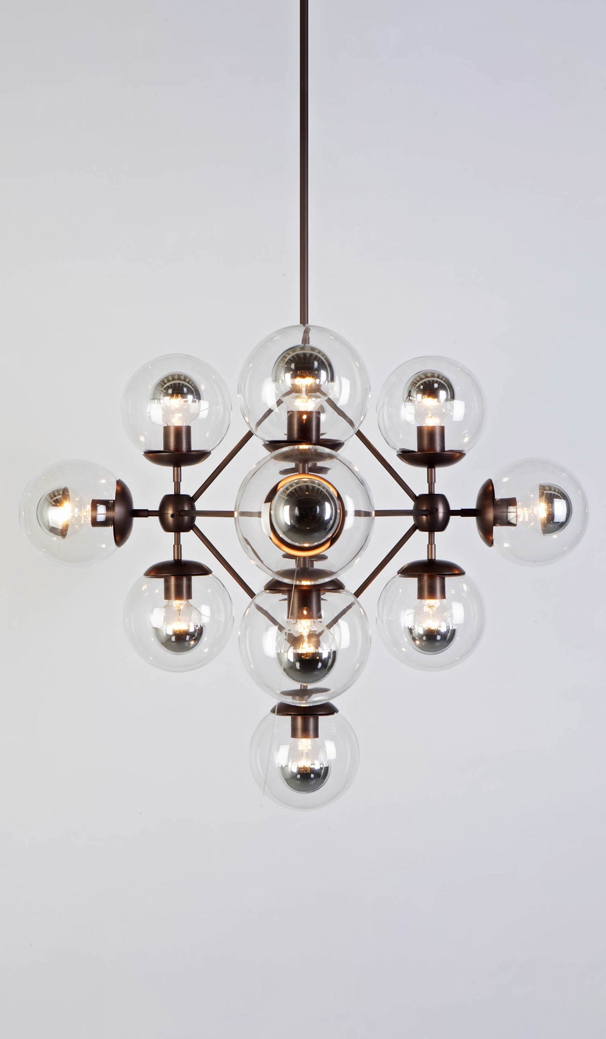 Roll & Hill Modo 13 Globe Chandelier