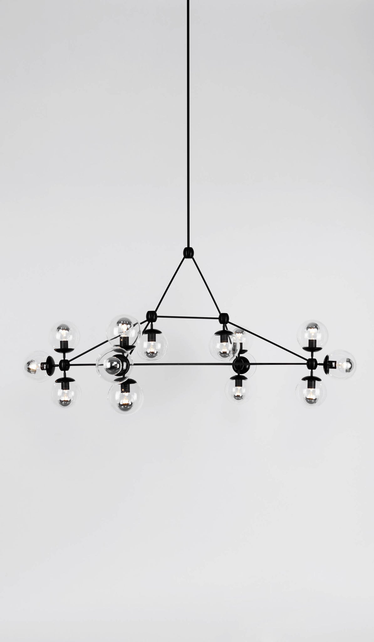 Roll & Hill Modo 14 Globe Chandelier