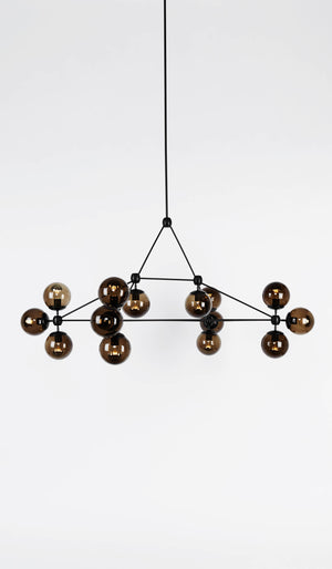 Roll & Hill Modo 14 Globe Chandelier