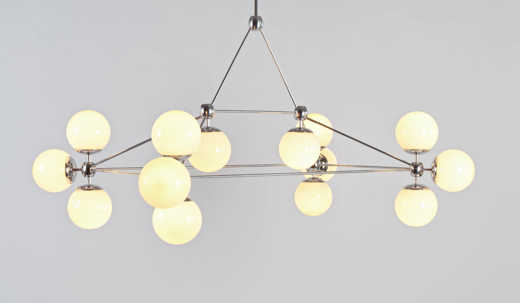 Roll & Hill Modo 14 Globe Chandelier