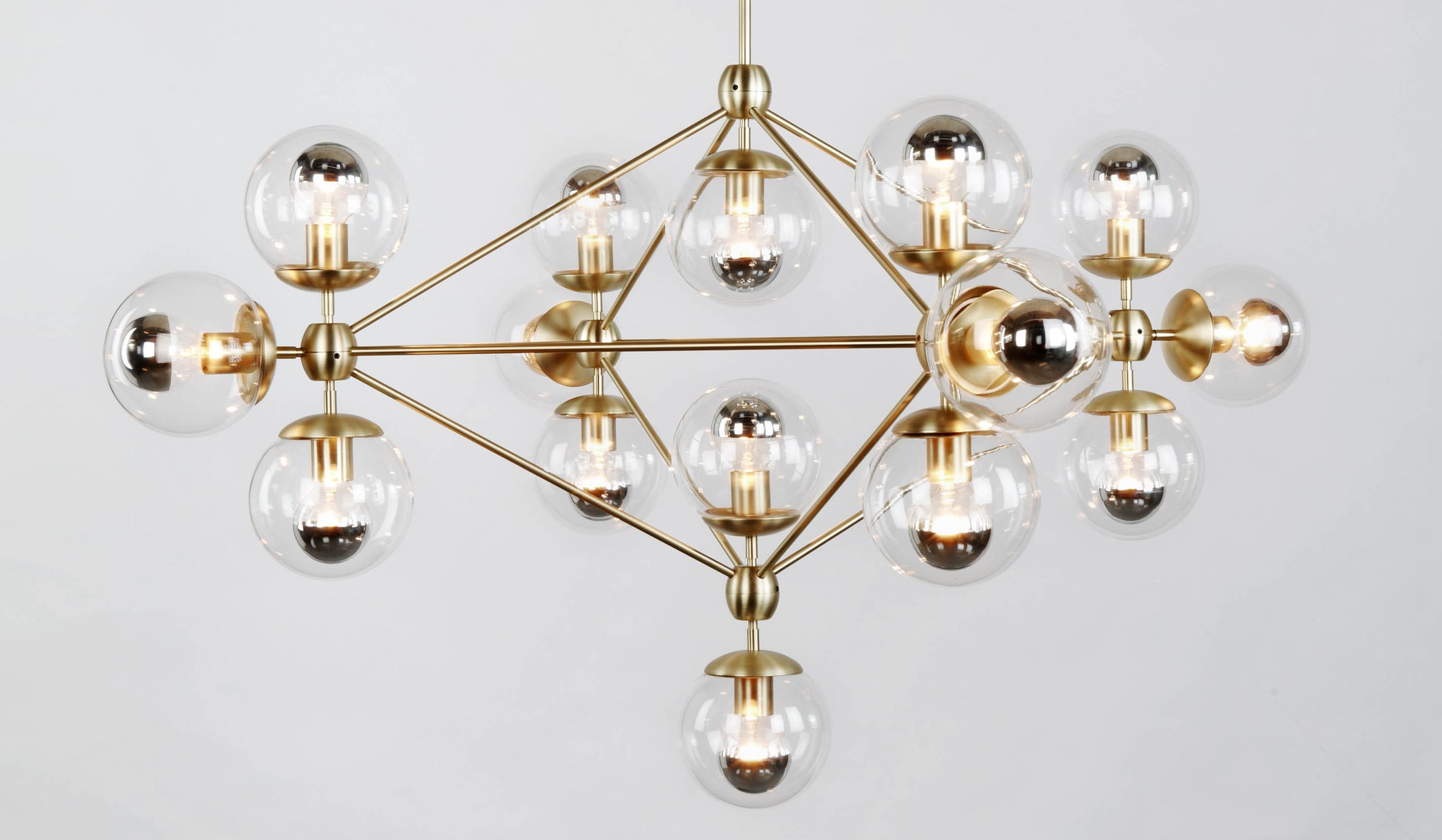 Roll & Hill Modo 15 Globe Chandelier