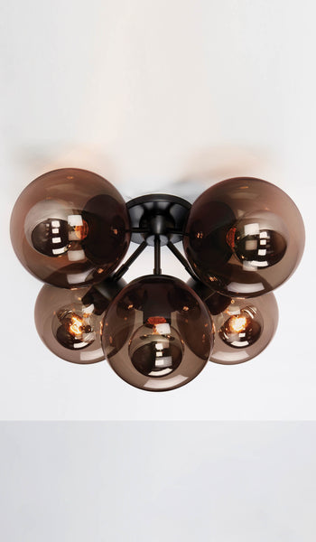 Roll & Hill Modo 5 Globe Ceiling Mount