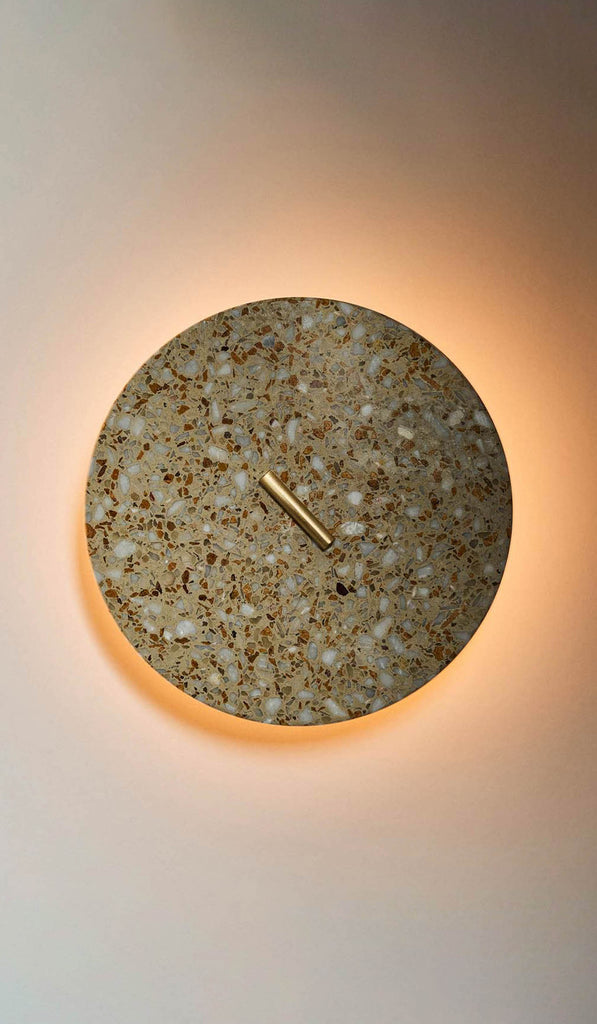 Roll & Hill Terrazzo Pith Sconce