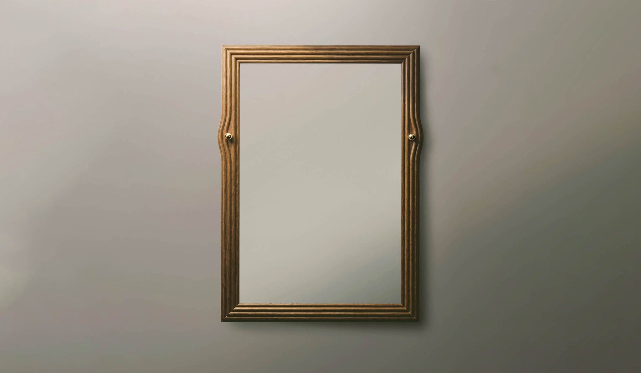 Roll & Hill Rectangular Bend Mirror