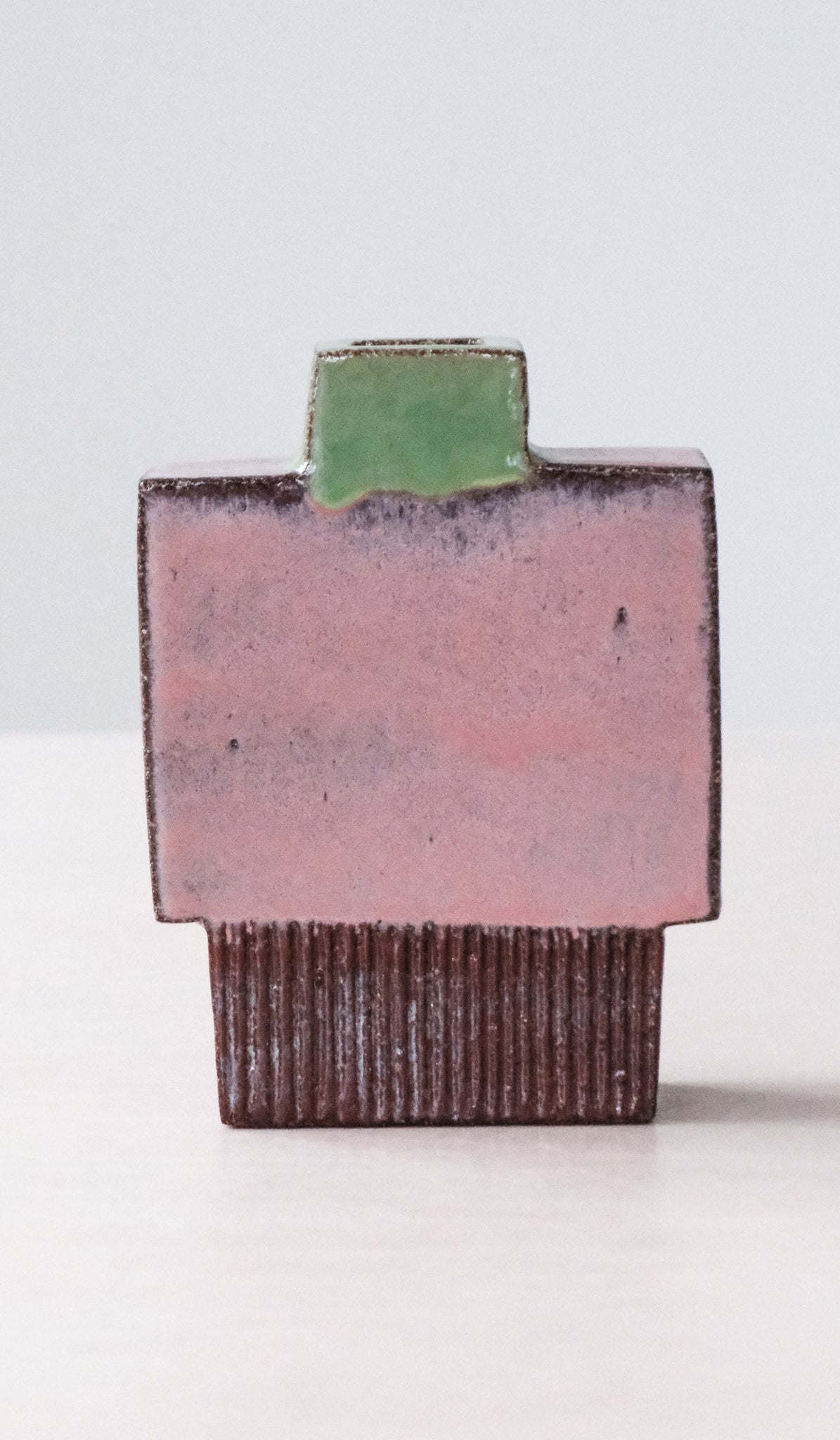 Shane Gabier Pink Square Vase