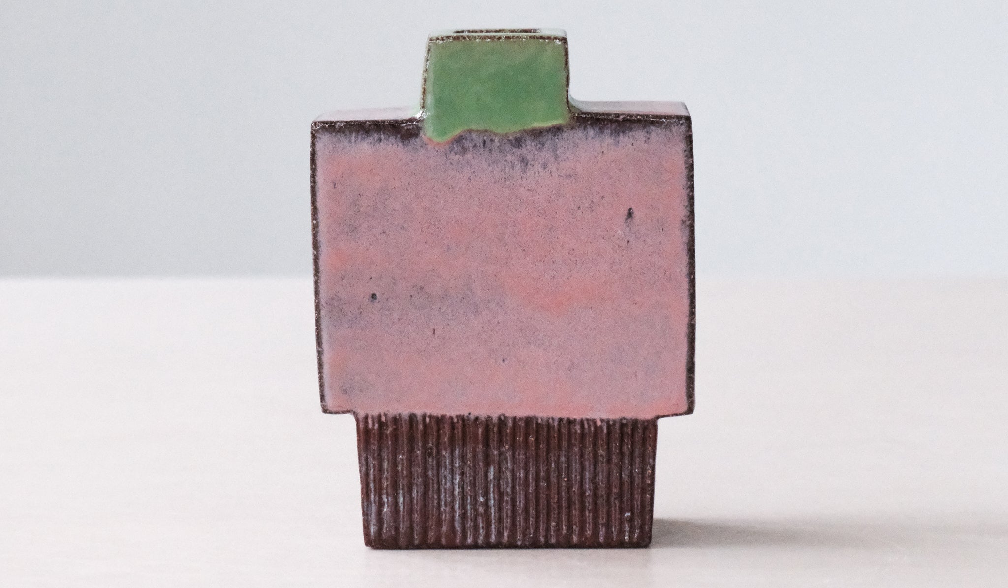 Shane Gabier Pink Square Vase